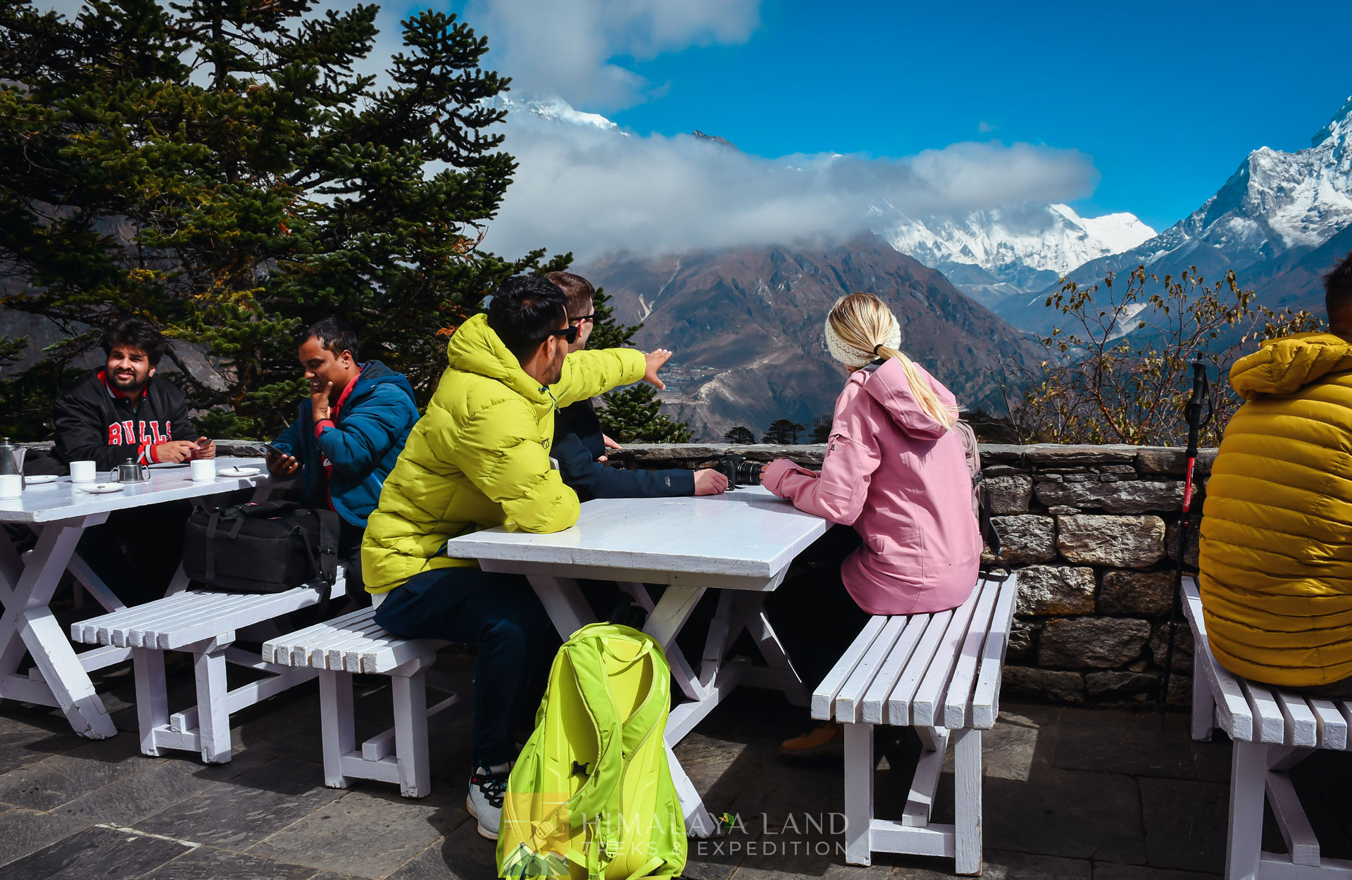 Captivating panorama from the Everest View Point
